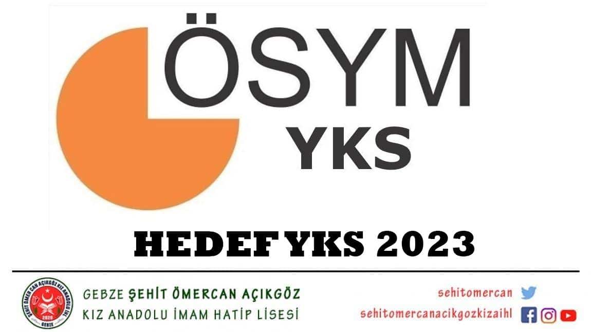 Hedef YKS 2023 Bilgilendirme Afişleri